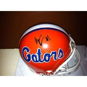  Chris Rainey Autographed Florida Gators Mini Helmet 