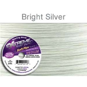  Soft Flex Extreme Beading Wire    Bright Silver .019 50 