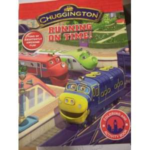   Coloring and Activity Book ~ Running on Time!: Toys & Games