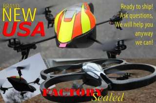 BRAND NEW Parrot AR Drone Quadricopter WIFI Control iPad/iPhone/iPod 