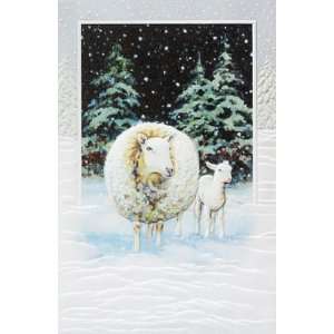    Sheep Boxed Christmas Cards Snowballs Health & Personal Care