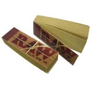   RAW Rolling Papers Filter Tips (10 Booklets of 50) Standard Size Vegan