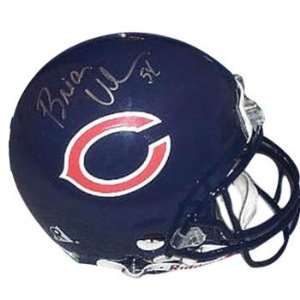  Autographed Brian Urlacher Helmet   Replica   Autographed NFL 