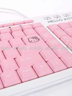 Hello Kitty Multimedia Slim Desktop USB Keyboard I8W1  