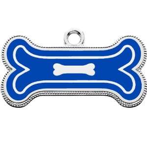  SmartTag Blue Bone Lost Pet Recovery ID Tag: Pet Supplies