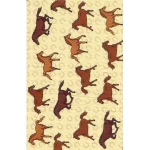   II Theme Western Horse extra small area rugs 2X3