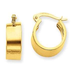  14k Gold Small Hoop Earrings: Jewelry