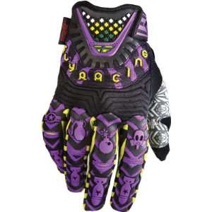    2012 FLY RACING EVOLUTION GLOVES (X SMALL) (PUNK BLACK) Automotive