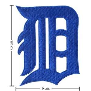 Tigers Primary Logo 1 Emrbroidered Iron on Patches From Thailand 