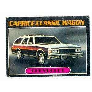  Caprice Classic Wagon 1976 Topps Autos of 1977 card #25 