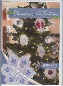 Christmas 2010 Embroidery Designs CD FREE STANDING LACE  