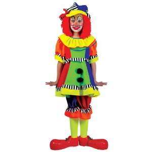  Spanky Stripes Clown Costume Medium 8 10 Kids Halloween 