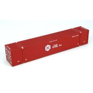   HO RTR 53 Jindo Container, Hub Group/Red (3) ATH26527 Toys & Games