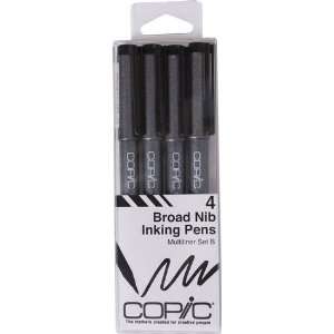  Multiliner 4pc Broad Set by Copic Arts, Crafts & Sewing