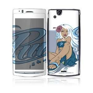 Puni Doll Sky Design Protective Skin Decal Sticker for Sony Ericcson 