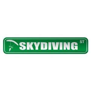   SKYDIVING ST  STREET SIGN SPORTS