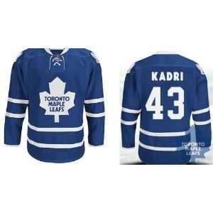  Maple Leafs Authentic NHL Jerseys #43 Nazem Kadri Home Blue Hockey 