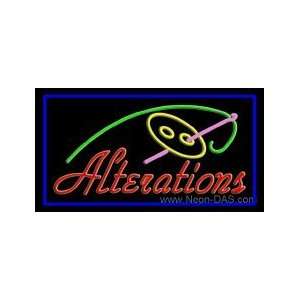  Alterations Neon Sign 20 x 37