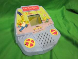 Vintage Rare 1990 Simpsons Electronic LCD Handheld Game  