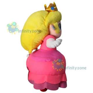 Nintendo Super Mario Bros 12 Princess Peach Plush Doll  