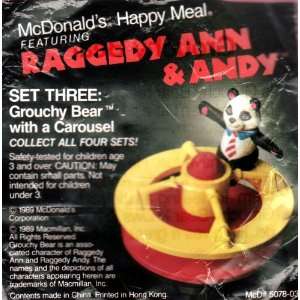  McDonalds Happy Meal Toy   Grouchy Bear on Carousel Toys 