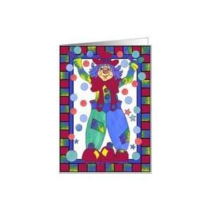  PartyTime, Birthday Invitation, clown Card: Toys & Games