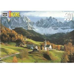    Encore 500 Piece Jigsaw Puzzle   Dolomites, Italy 