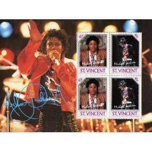  Michael Jackson St Vincent Stamp Sheet: Everything Else