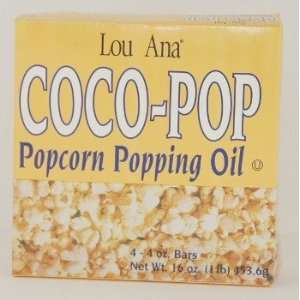 Lou Ana Coco Pop Popcorn Popping Oil Grocery & Gourmet Food