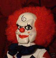   Clown Doll EYES FOLLOW YOU Creepy Dead Silence prop OOAK  