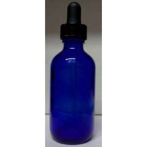  Cobalt Blue Glass Bottle w/dropper 2 oz ea: Everything 