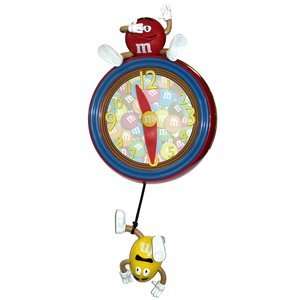  New Brands Unlimited M M Pendulum Wall Clock Whimsical 