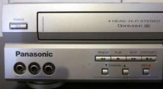 Panasonic PV D4743S DVD Player VHS VCR Recorder Combo Hi Fi Stereo 