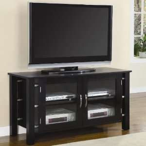  TV Stand/Media Console in Black by Coaster: Home & Kitchen