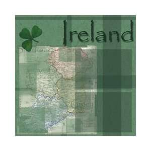  Scrapbook Customs   World Collection   Ireland   12 x 12 