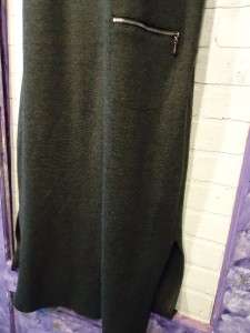 Long Charcoal Gray Knit Jumper Dress~ DRESSING CLIO ~ M  