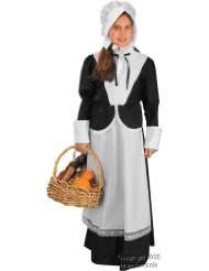 Childrens Puritan Girl Costume (SizeMedium 8 10)
