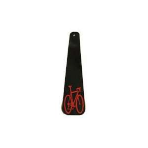  Buddy Flaps Bicycle Logo Mud Flap   Large Size, Black/Red 