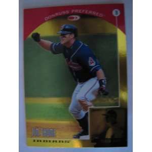  1998 Donruss Preferred Jim Thome Indians Field Box Insert 