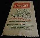 Vintage Coca Cola Bag1 No Drip Bottle Protector CHICAGO