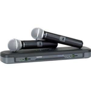  SHURE PG288/PG58 DUAL CHANNEL RECIEVER SYSTEM Camera 