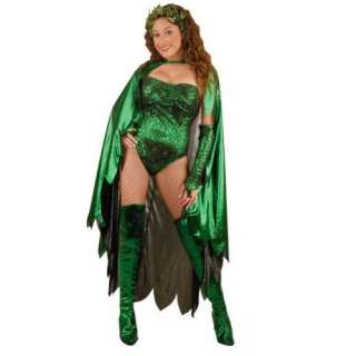  Adult Womens Poison Ivy Costume (Sz:X small 2 4 