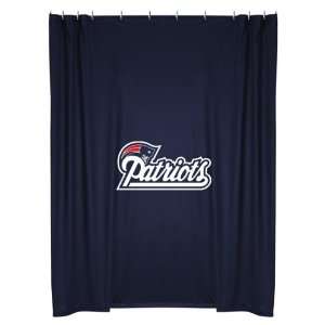NFL New England Patriots Locker Room Shower Curtain:  