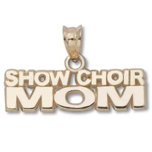  Show Choir Mom 1/4 Pendant   10KT Gold Jewelry Sports 
