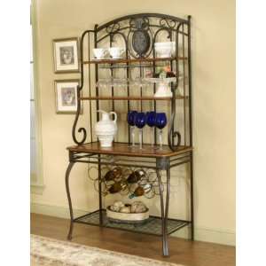  Cramco Ivy Hill Engraved Bakers Rack