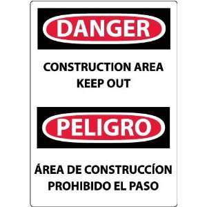  SIGNS PELIGRO AREA DE CONSTRUCCI