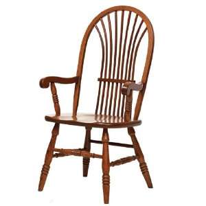  Sheaf Back Dining Arm Chair   WENG 1504 A: Home & Kitchen