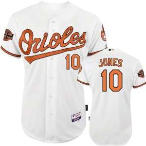 Adam Jones Jersey: Adult Majestic Home White Authentic Cool Baseâ 
