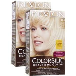  Colorsilk Permanent Hair Color, Ultra Light Sun Blonde (03 