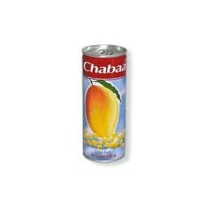 Chabaa 30% Mango Juice with Mango Flesh in a 230ml can (20 pk)  